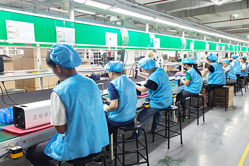 Production Line of CXJPowers