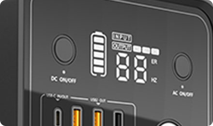 Multiple Interfaces of Portable Power Station CXJPowers ISP-PH0087