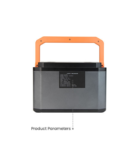 CXJPowers ISP-CN300 Portable Power for Camping back view