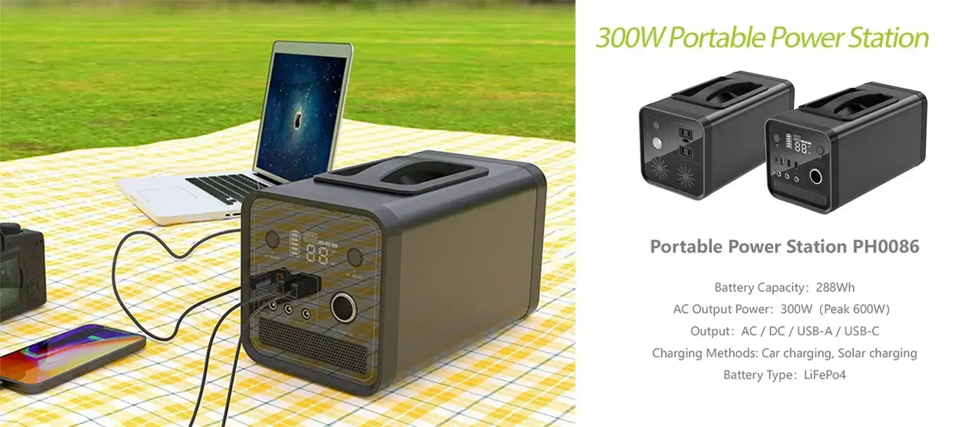 best power station 300W lithium battery