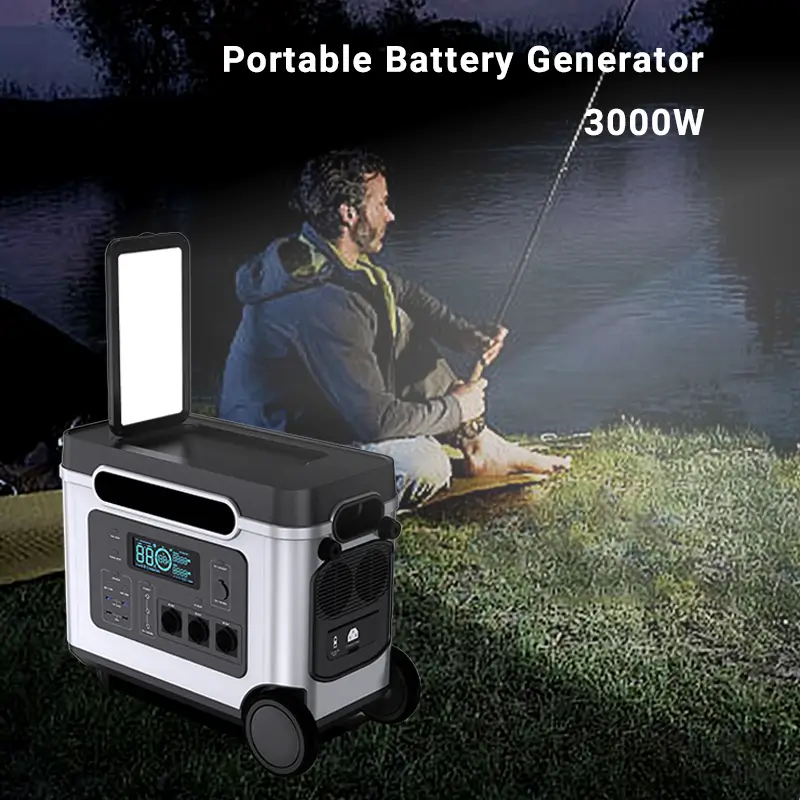 Generator Portable Power Station 3000W