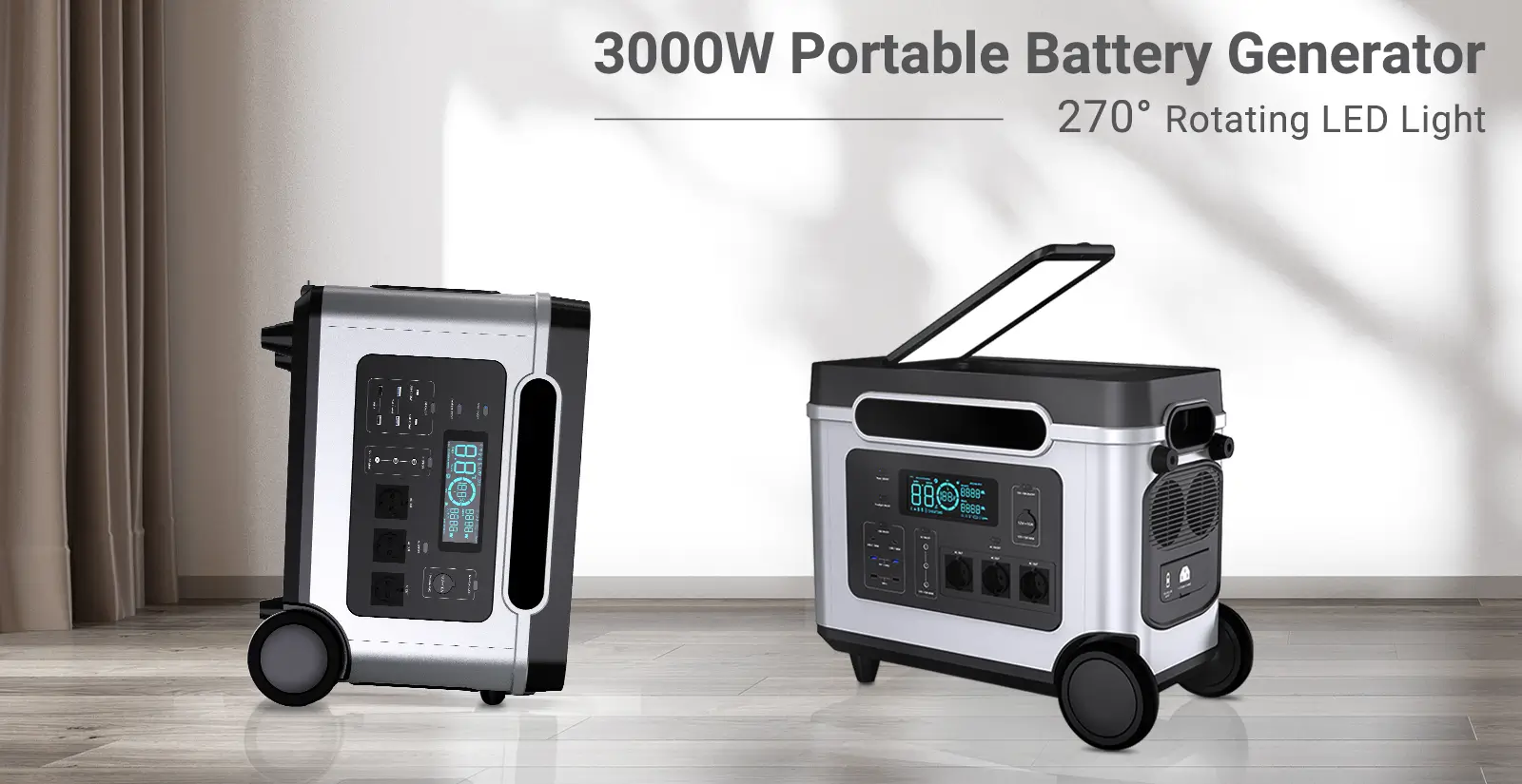 CXJPowers Generator Portable Power Station 3000W