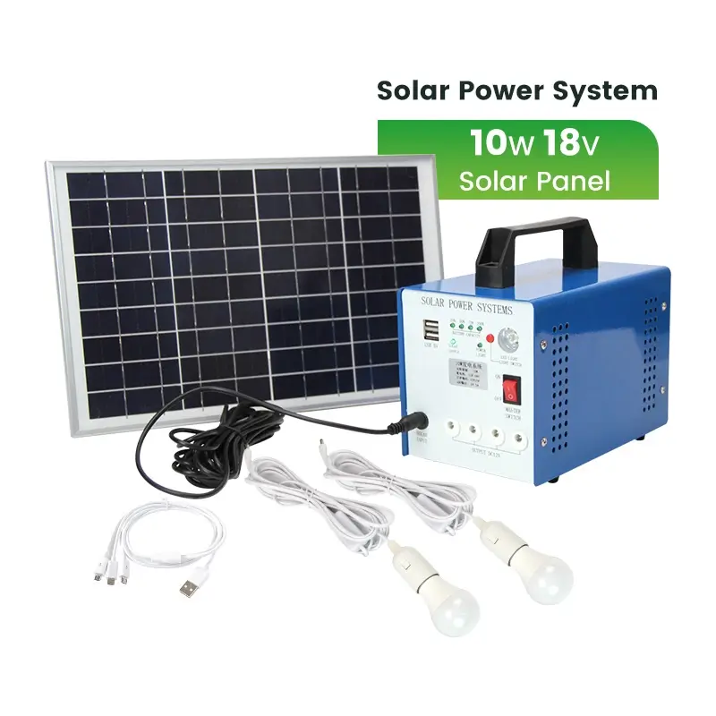 66Wh Power Station with Solar Panel 10W