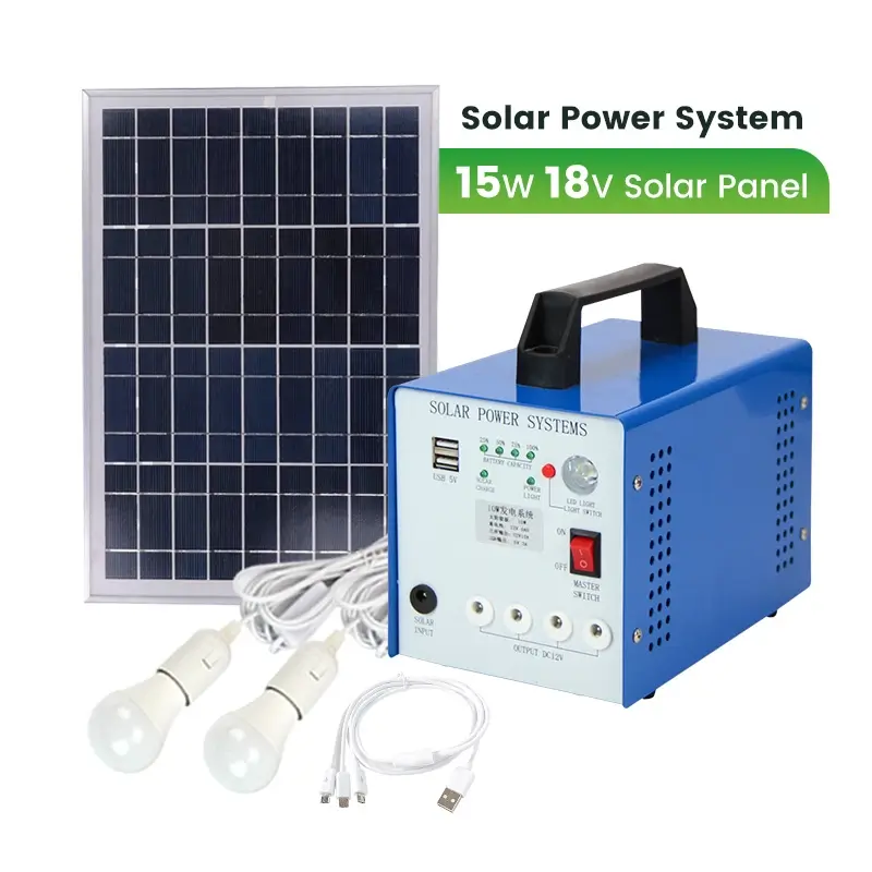 88Wh Small Power Station Solar Panel 15W