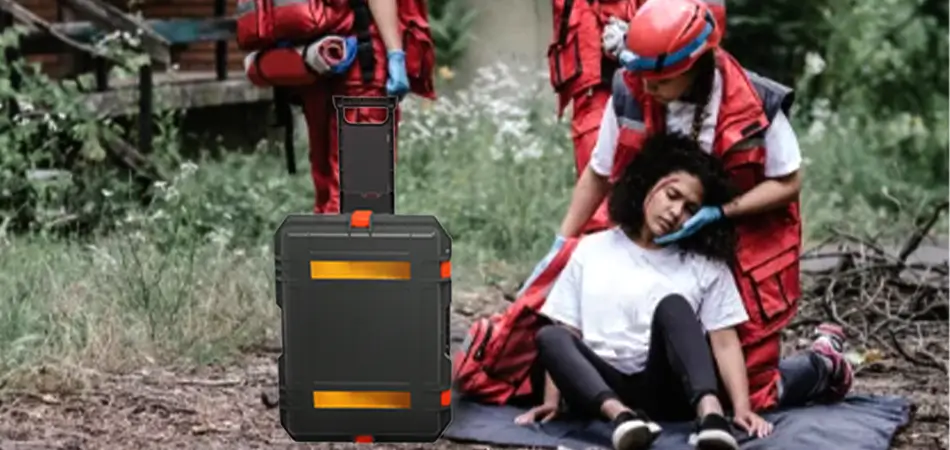 use a portable power station for emergency medical treatment