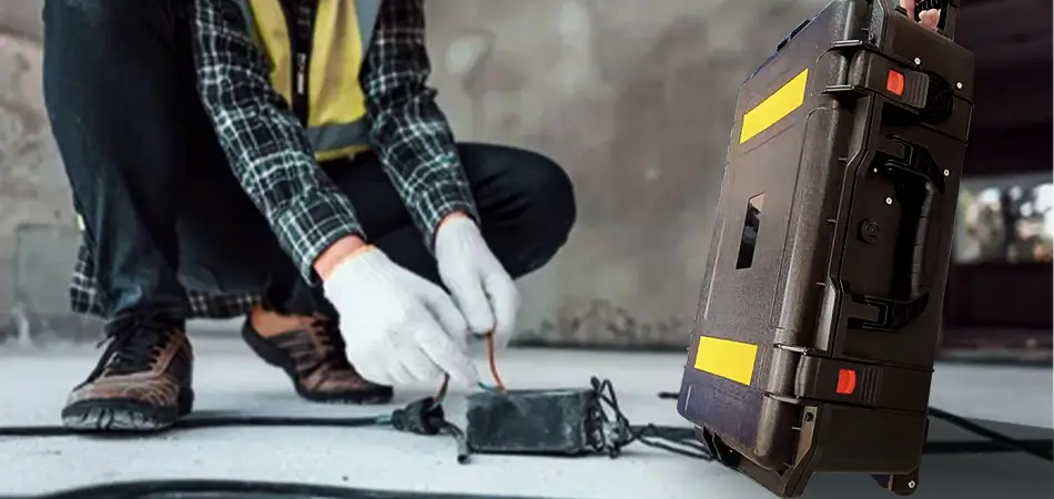 use a CXJPowers portable power station for outdoor working