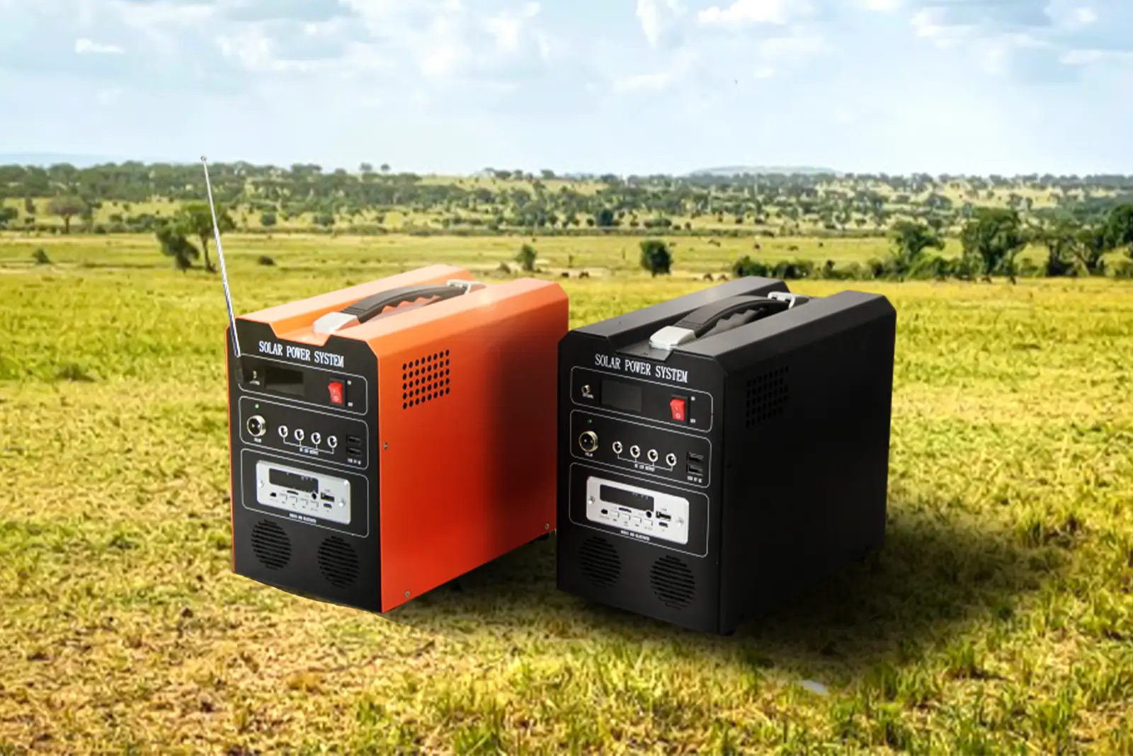 576Wh Radio Portable Power Station Generator