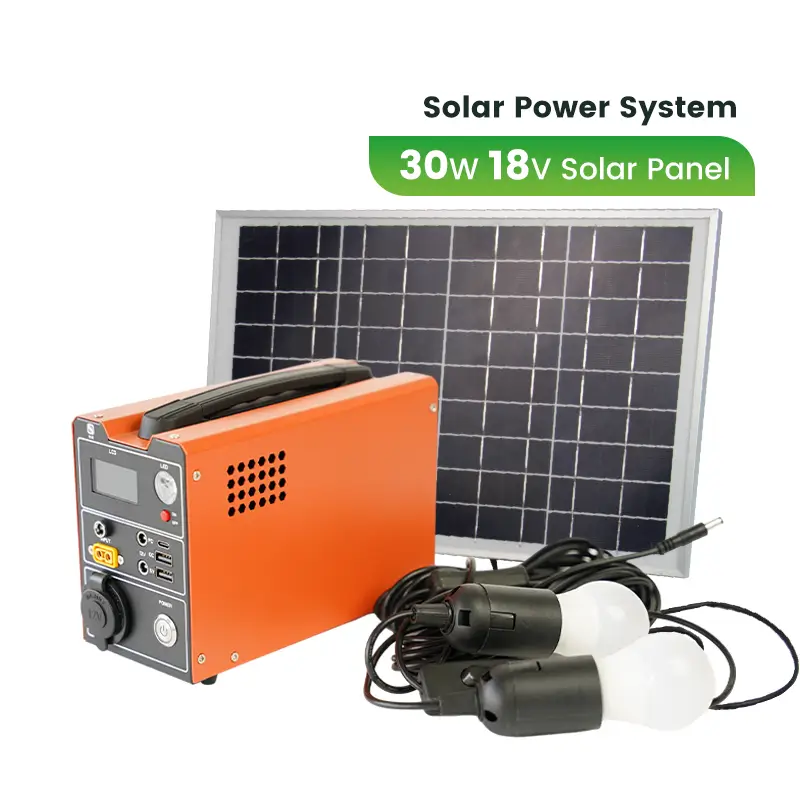 133Wh Portable Generator with Solar Panel 30W