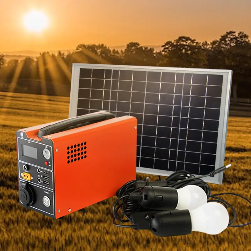 133Wh Portable Generator with Solar Panel 30W