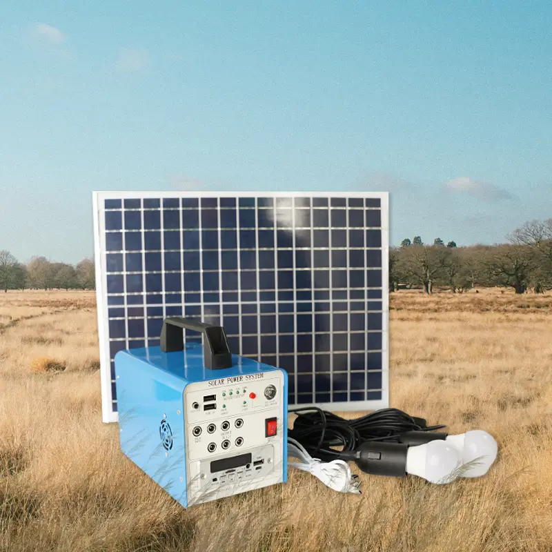 133Wh Radio Solar Portable Battery Station