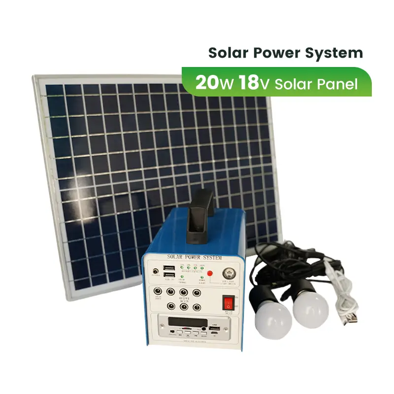 111Wh Solar Portable Battery Powered Generator