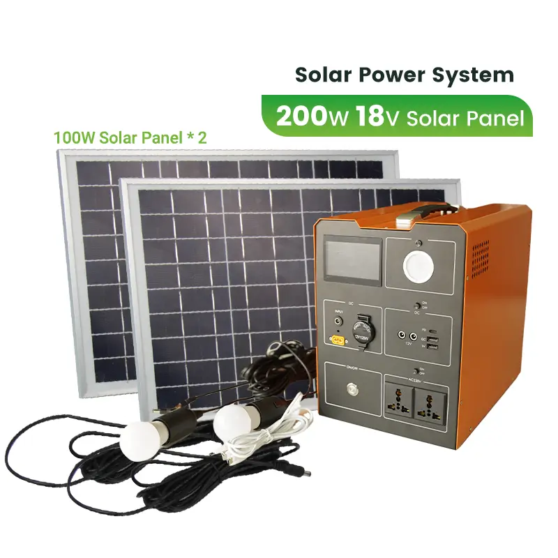 300Ah Lifepo4 Battery Solar Generator