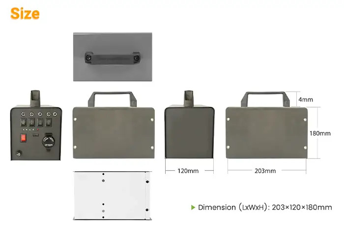 ISP-T30W(D) Size