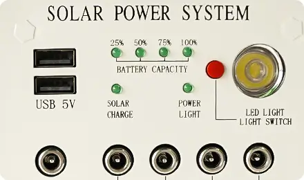 6 LED Indicators