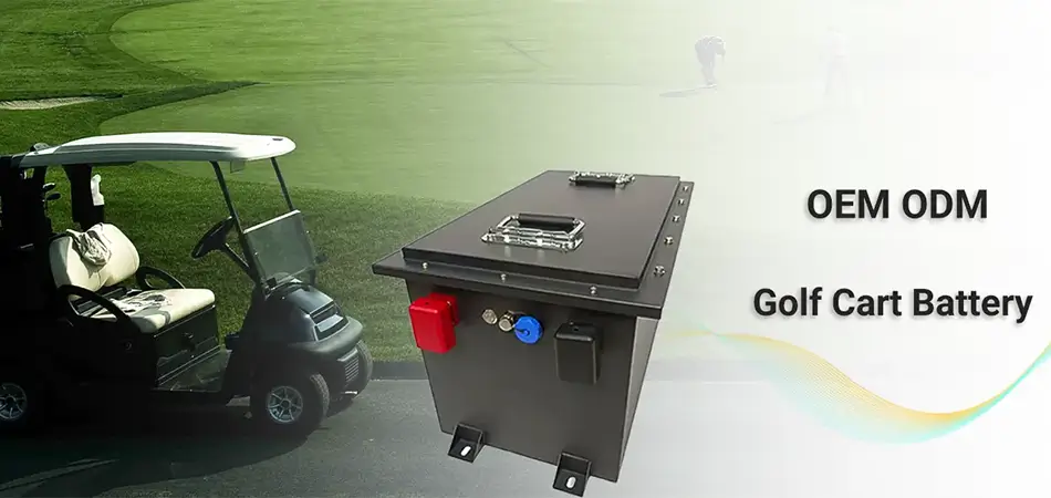 rechargeable lifepo4 battery pack for golf cart