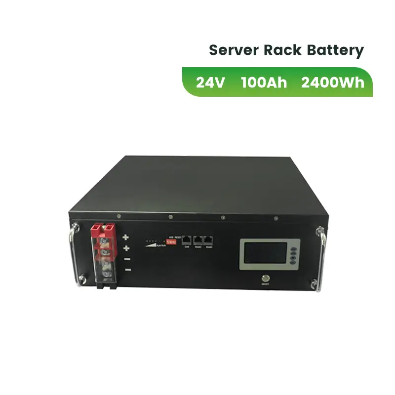 LiFePO4 100Ah 24v Server Rack Battery