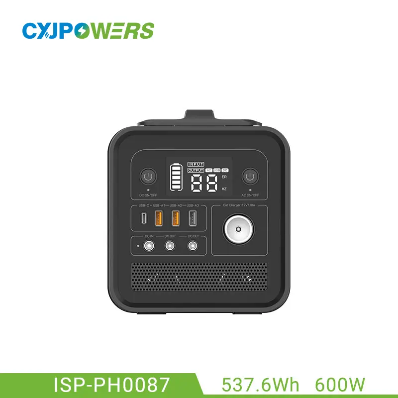 600W Portable Battery Power Station