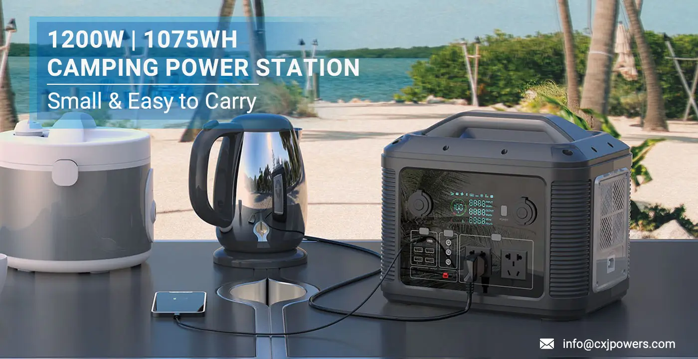 Small & Cost-Effective 1200W Best Camping Power Station