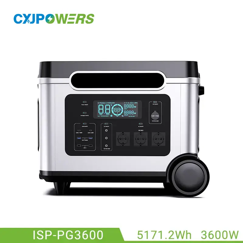 3600W Portable Power Station LiFePO4