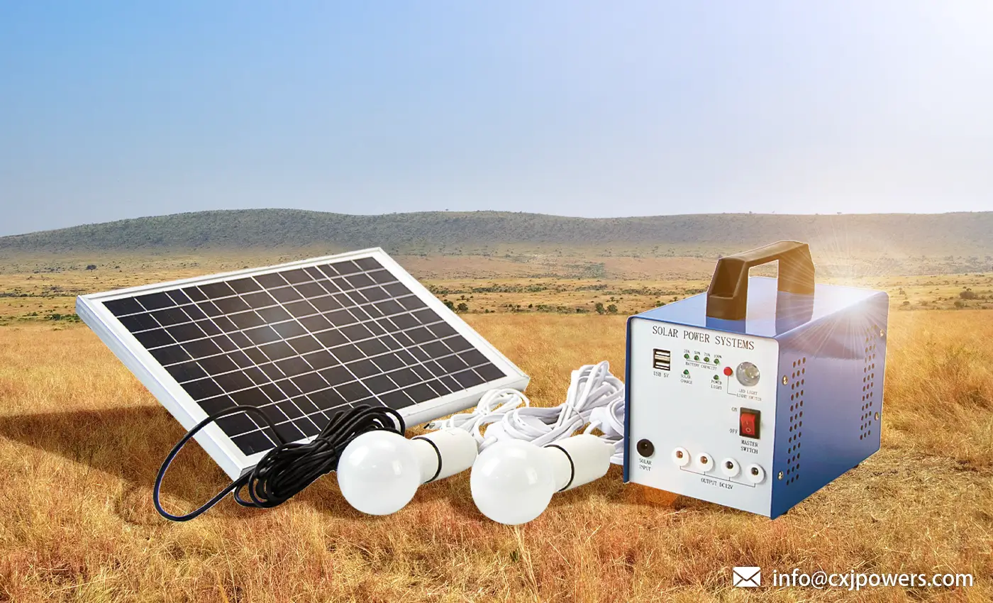 Power Station Solar Generator 133Wh With 30W Solar Panel