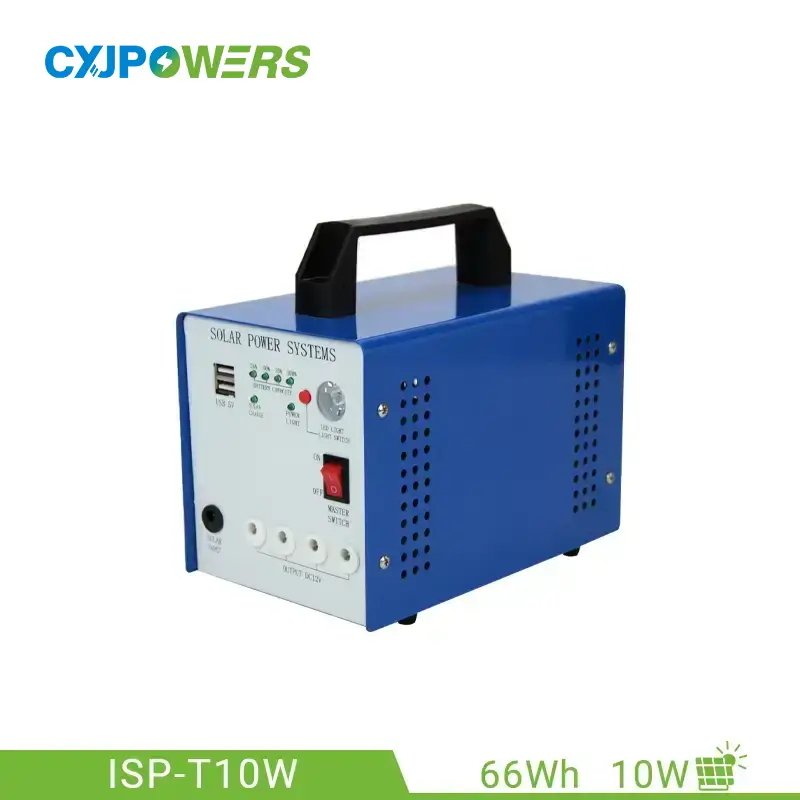 66Wh Power Station with Solar Panel 10W