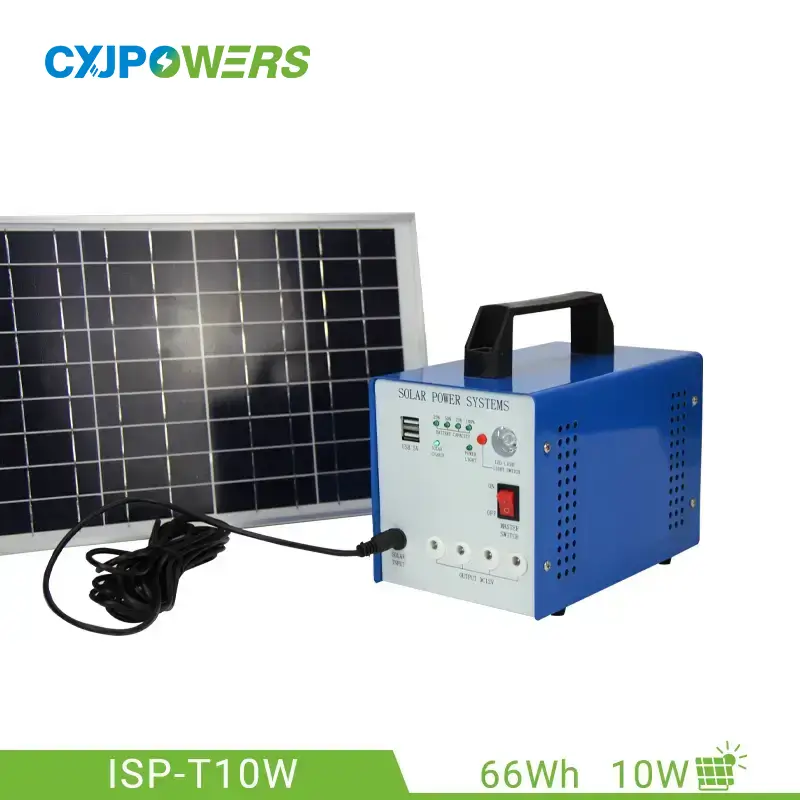 66Wh Power Station with Solar Panel 10W