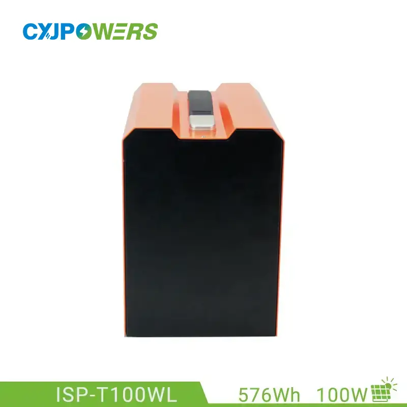 100W Solar Panel Power Station with Radio