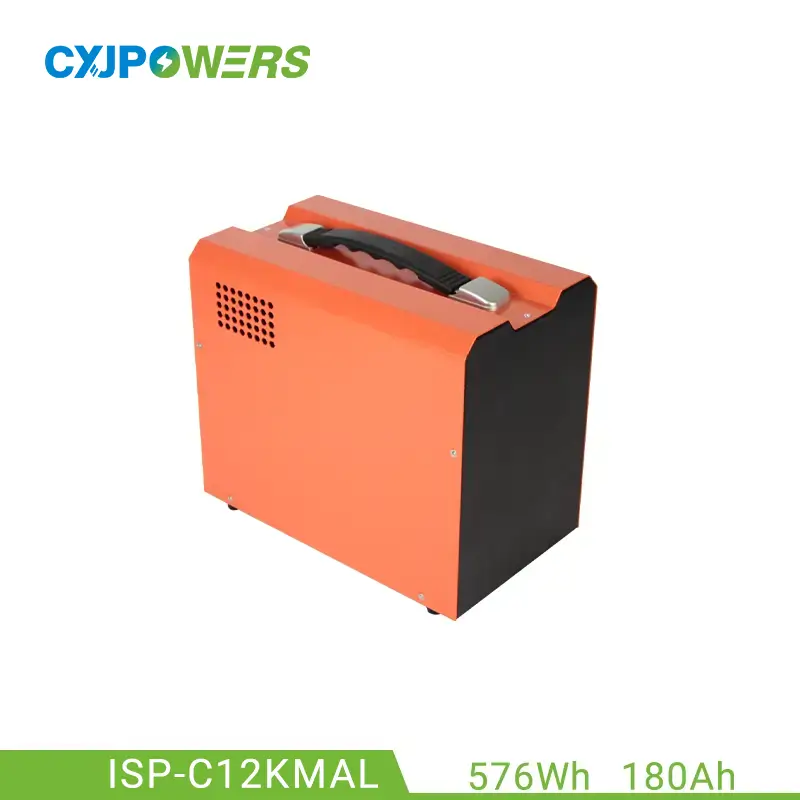 576Wh Radio Portable Power Station Generator