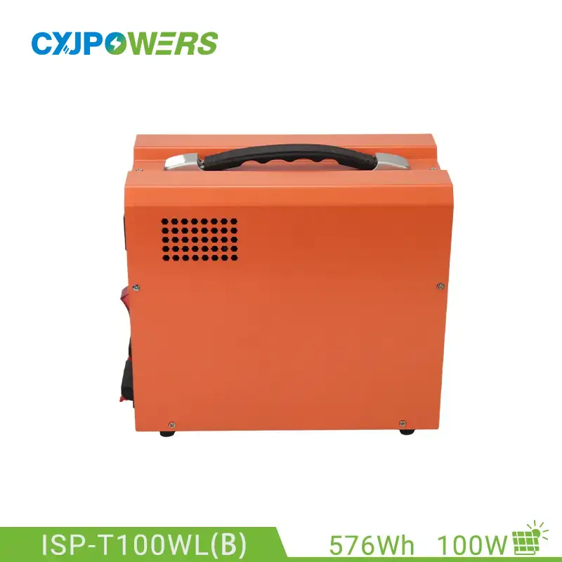 LiFePO4 Solar Generator with 100W Solar Panel