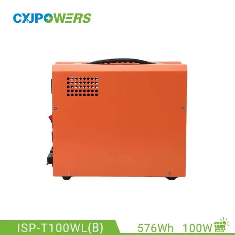 LiFePO4 Solar Generator with 100W Solar Panel