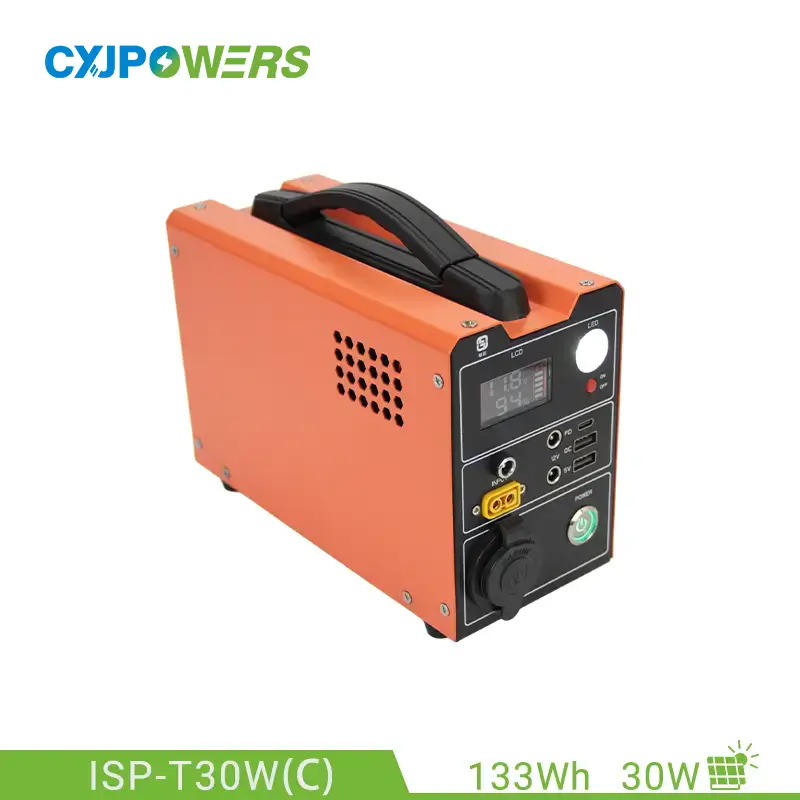 133Wh Portable Generator with Solar Panel 30W