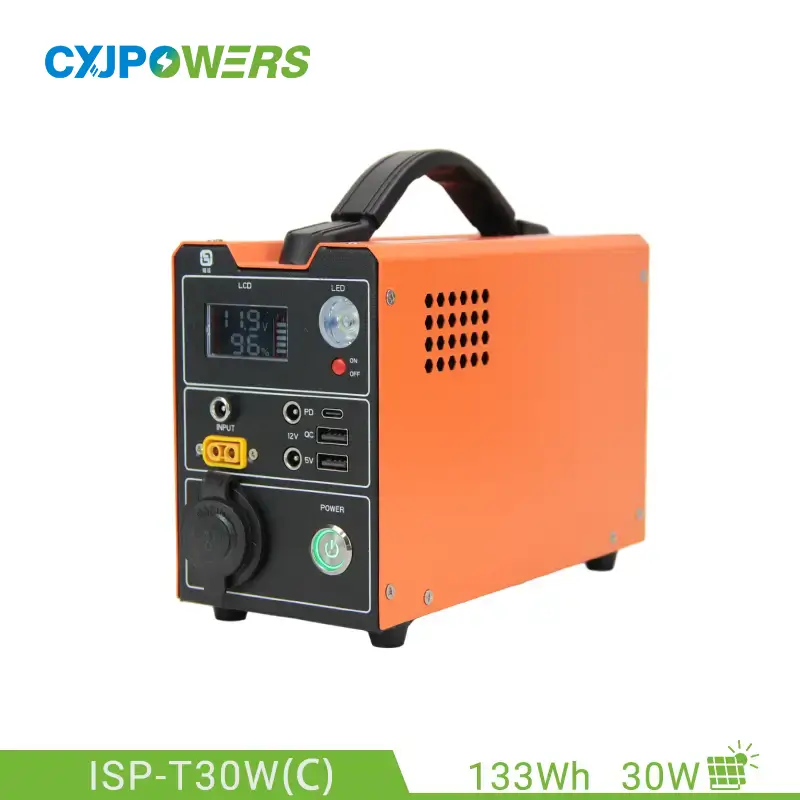 133Wh Portable Generator with Solar Panel 30W