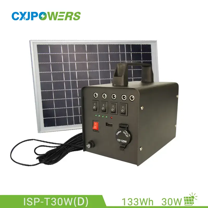 133Wh Solar Generator Portable Power Station