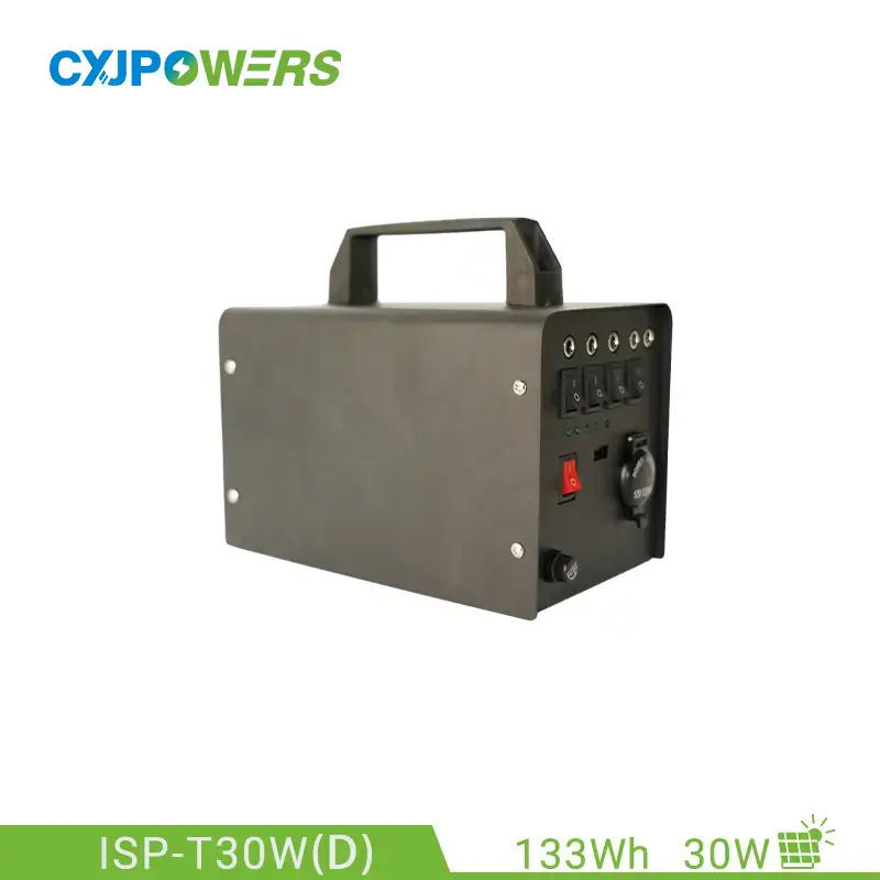 133Wh Solar Generator Portable Power Station