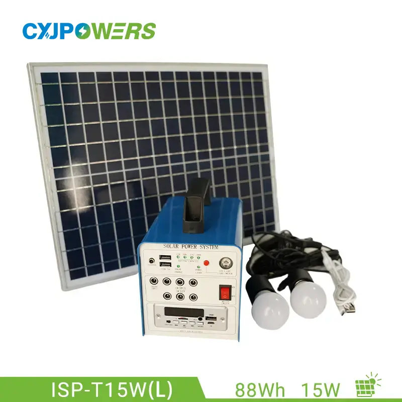 88Wh Radio Portable Power Station Solar Generator