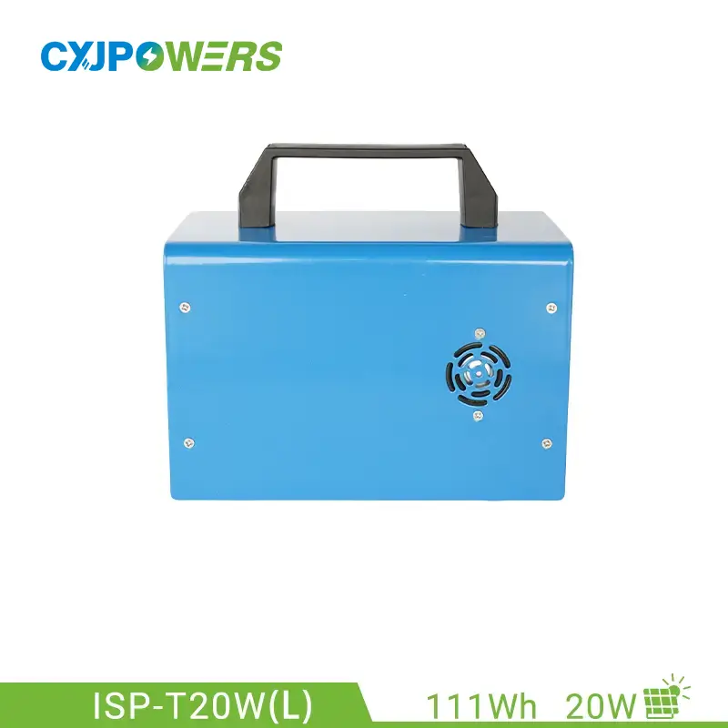 111Wh Solar Portable Battery Powered Generator