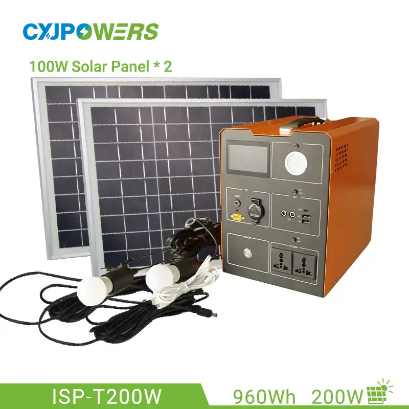 300Ah Lifepo4 Battery Solar Generator