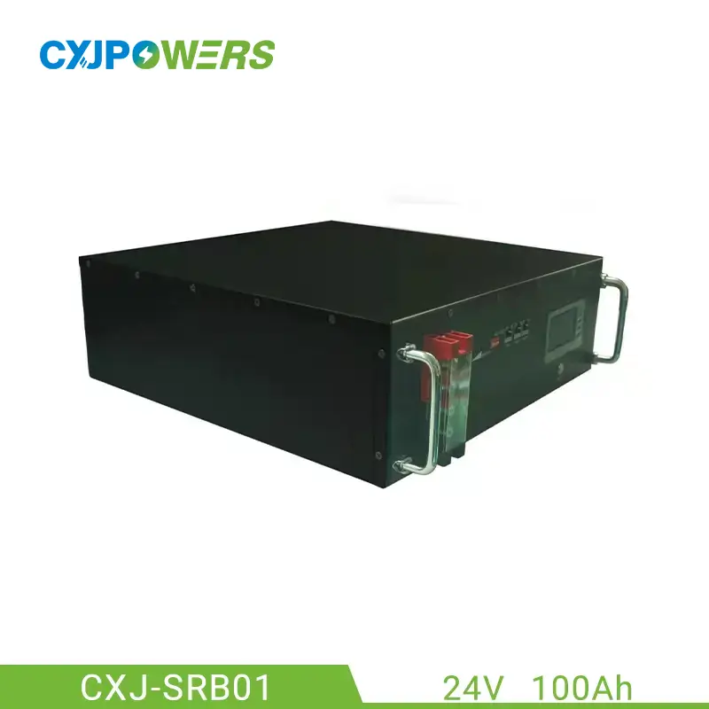 LiFePO4 100Ah 24v Server Rack Battery