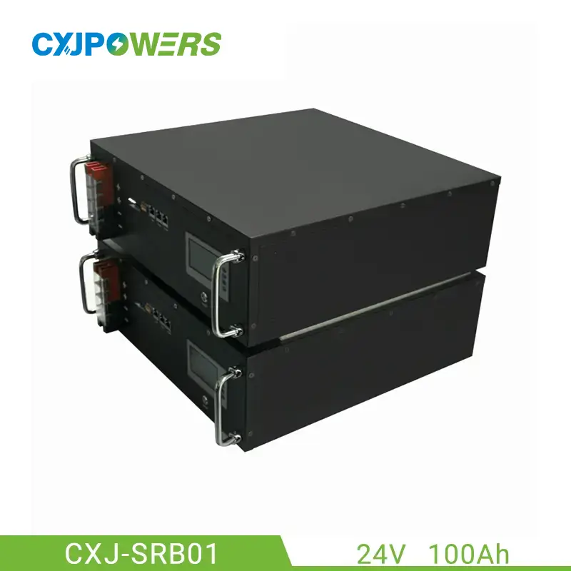 LiFePO4 100Ah 24v Server Rack Battery