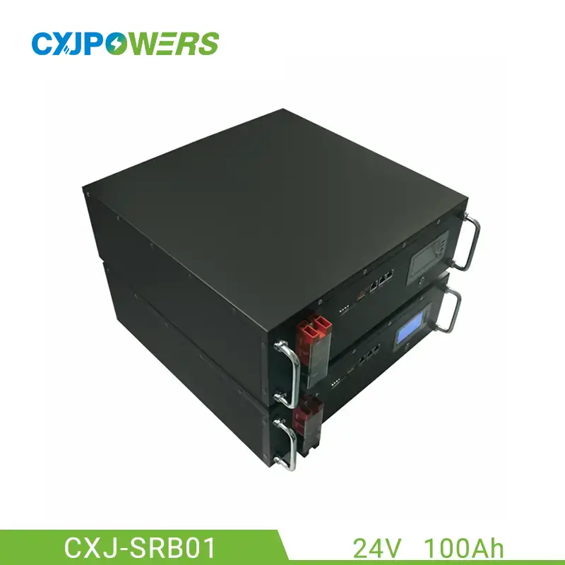 LiFePO4 100Ah 24v Server Rack Battery