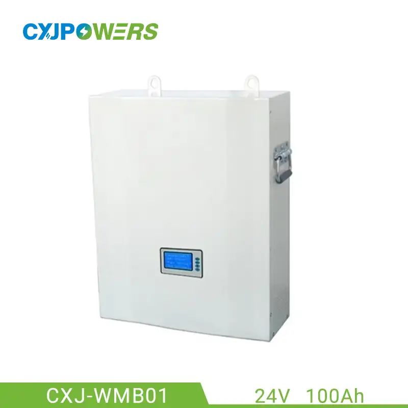 24V 100Ah Wall Mounted Battery