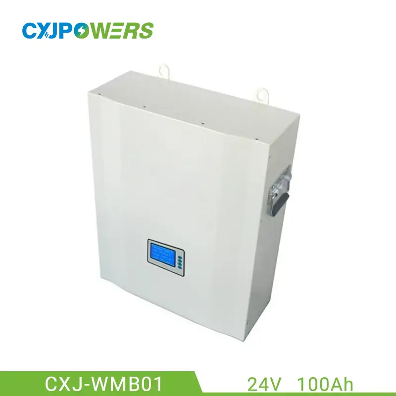 24V 100Ah Wall Mounted Battery