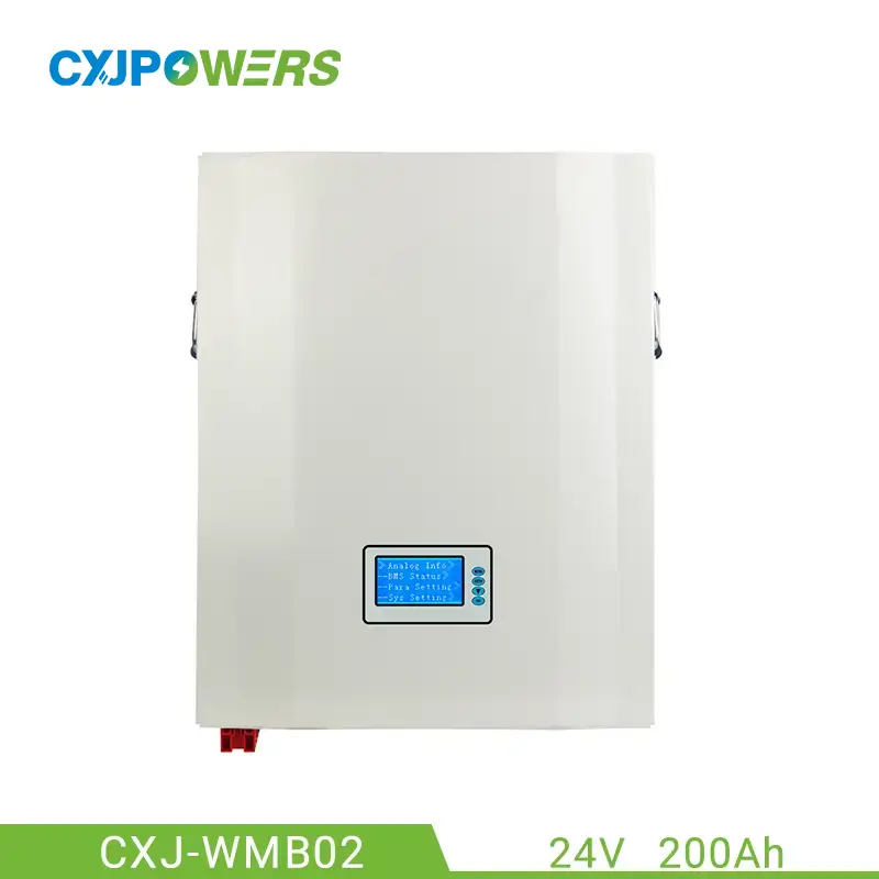 24V 200Ah Solar Battery Backup for Home