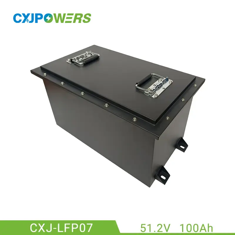 51.2V 100Ah Golf Cart LiFePO4 Lithium Battery