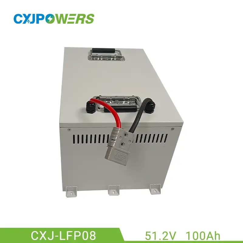 51.2V 100Ah LiFePO4 Rechargeable Battery Pack