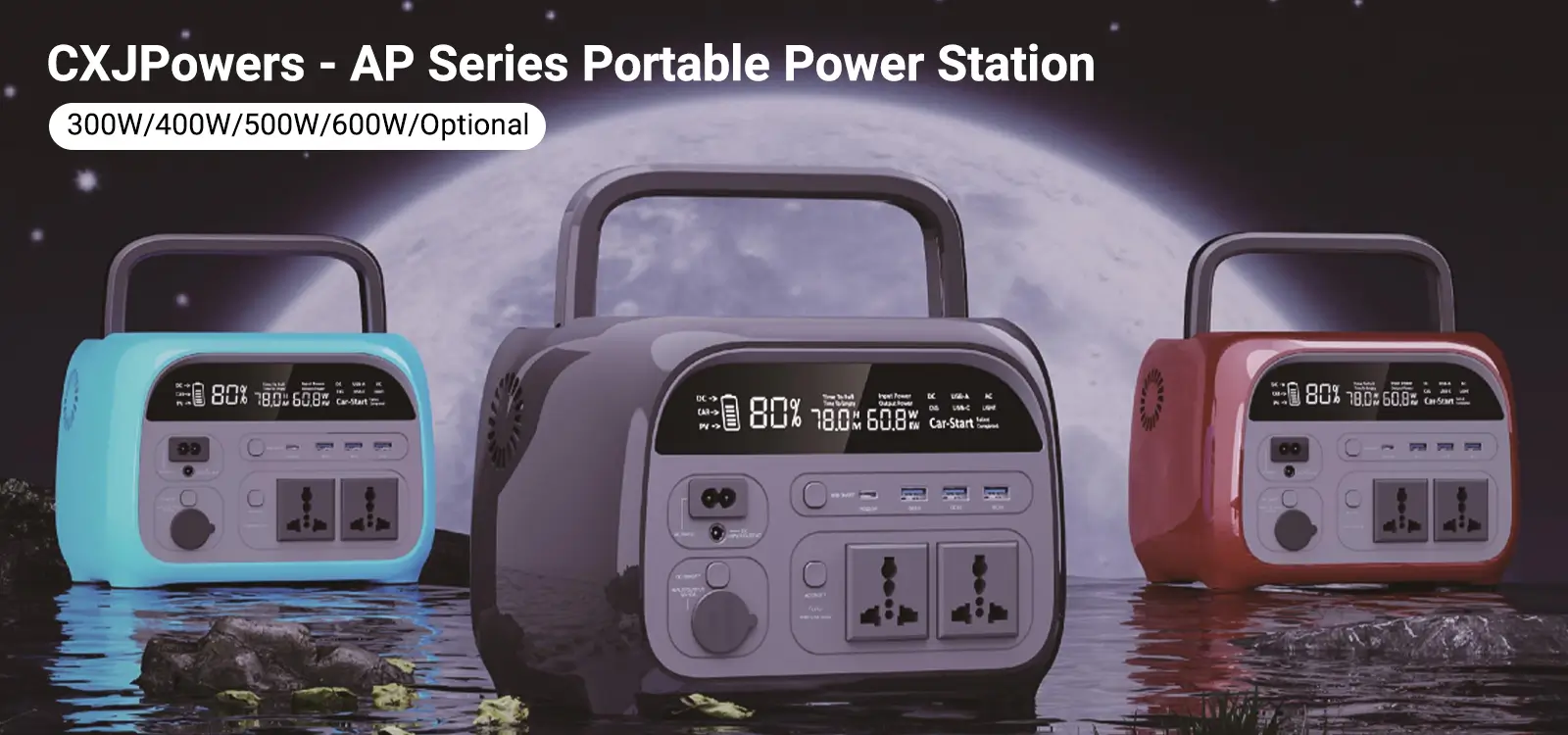 CXJPowers AP Series Small Capacity Portable Power Station