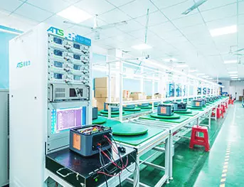 Battery storage power supply production line