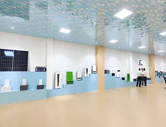 Energy storage product showroom