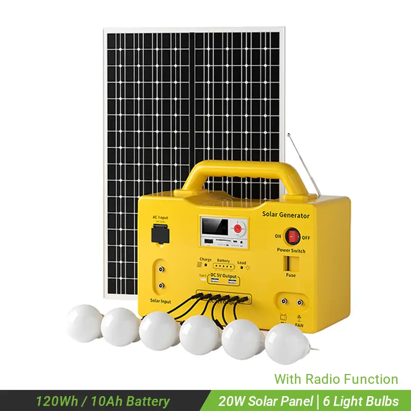 120Wh Solar Generator System