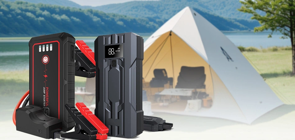 jump starter can be used when outdoor